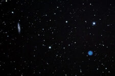 M108 galaxy, and M97 the 'Owl Nebula'