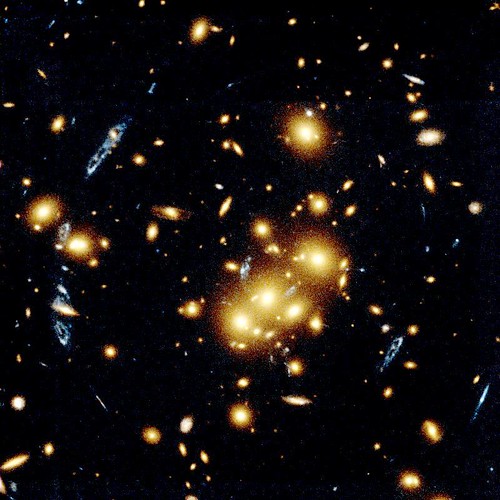 Galaxy Cluster 0024+1654 Gravitational Lens (1996)
